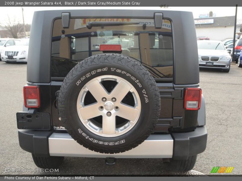 Black / Dark Slate Gray/Medium Slate Gray 2008 Jeep Wrangler Sahara 4x4