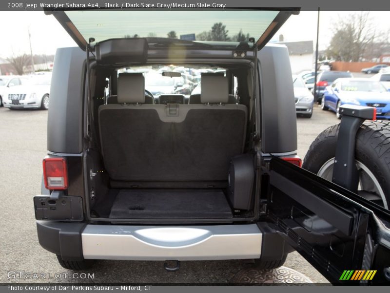 Black / Dark Slate Gray/Medium Slate Gray 2008 Jeep Wrangler Sahara 4x4