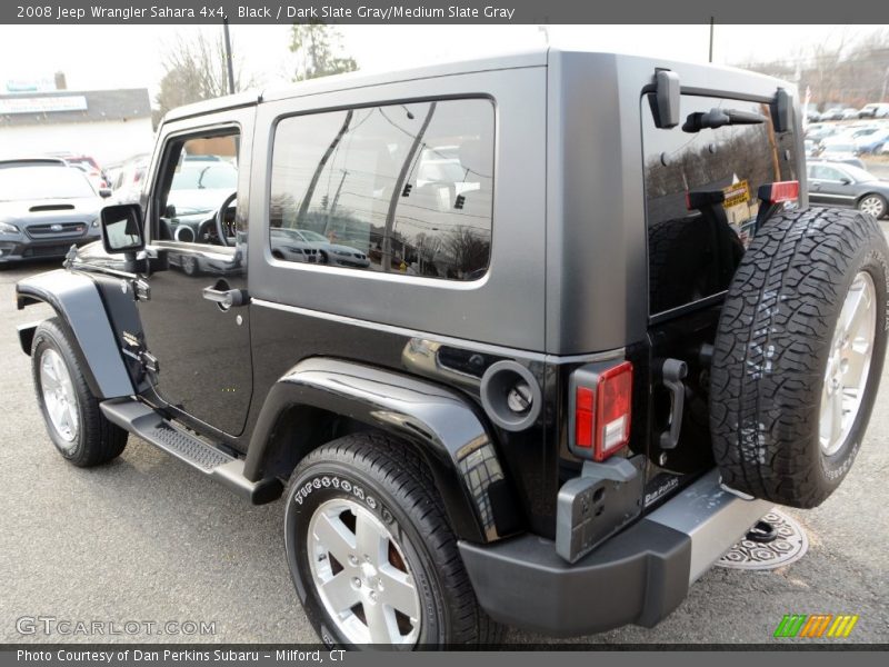 Black / Dark Slate Gray/Medium Slate Gray 2008 Jeep Wrangler Sahara 4x4