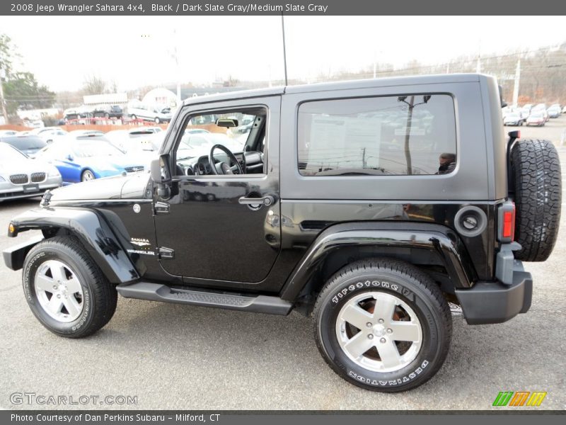 Black / Dark Slate Gray/Medium Slate Gray 2008 Jeep Wrangler Sahara 4x4