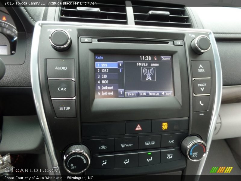Attitude Black Metallic / Ash 2015 Toyota Camry LE