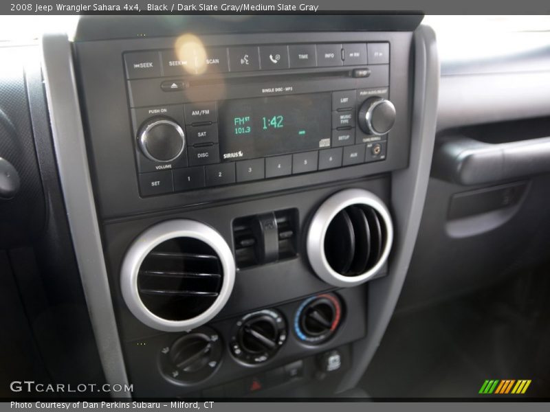 Black / Dark Slate Gray/Medium Slate Gray 2008 Jeep Wrangler Sahara 4x4