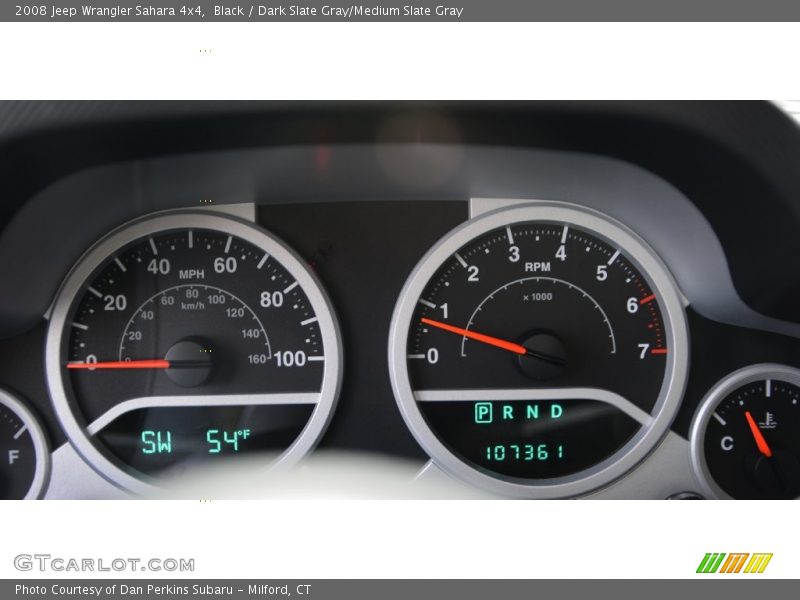 Black / Dark Slate Gray/Medium Slate Gray 2008 Jeep Wrangler Sahara 4x4
