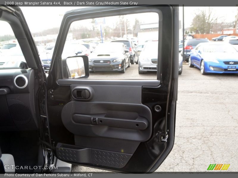 Black / Dark Slate Gray/Medium Slate Gray 2008 Jeep Wrangler Sahara 4x4