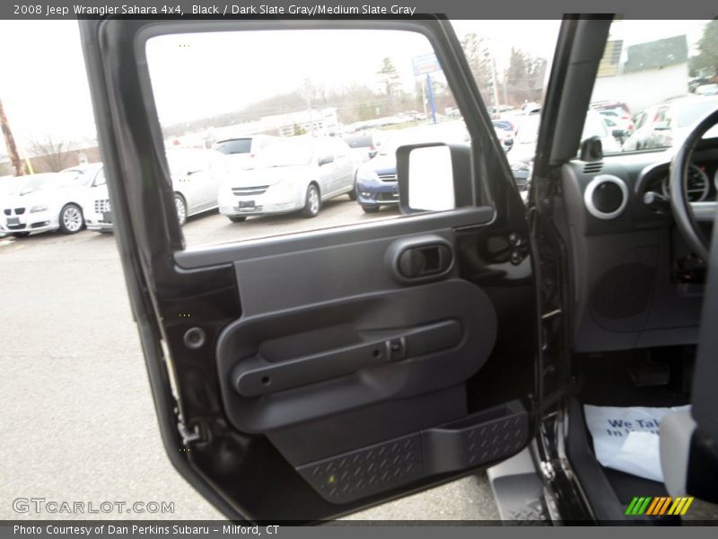 Black / Dark Slate Gray/Medium Slate Gray 2008 Jeep Wrangler Sahara 4x4