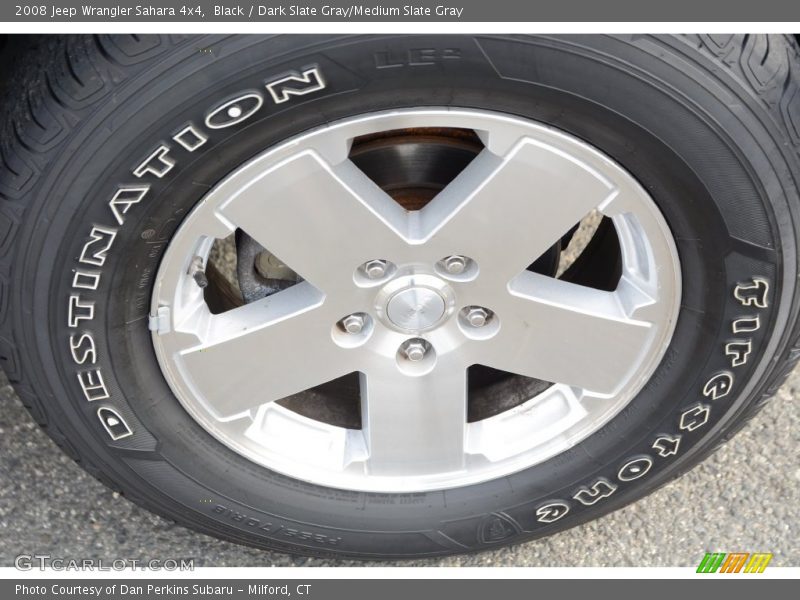 Black / Dark Slate Gray/Medium Slate Gray 2008 Jeep Wrangler Sahara 4x4