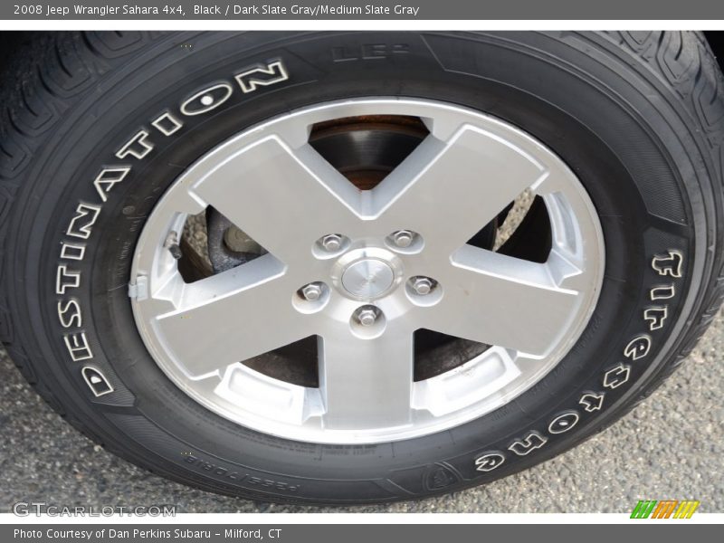 Black / Dark Slate Gray/Medium Slate Gray 2008 Jeep Wrangler Sahara 4x4
