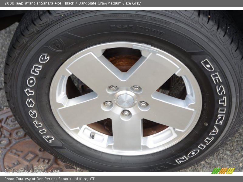 Black / Dark Slate Gray/Medium Slate Gray 2008 Jeep Wrangler Sahara 4x4