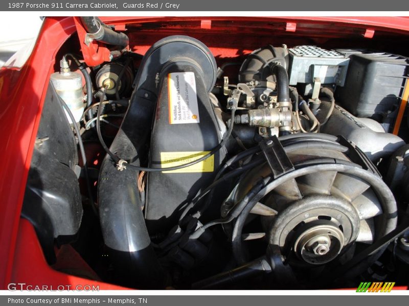  1987 911 Carrera Cabriolet Engine - 3.2 Liter SOHC 12V Flat 6 Cylinder