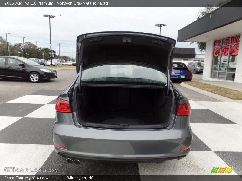Monsoon Gray Metallic / Black 2015 Audi A3 1.8 Premium
