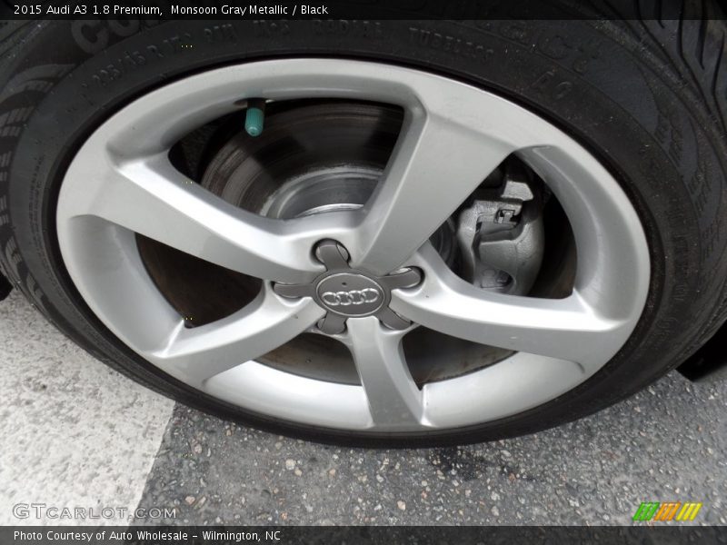 Monsoon Gray Metallic / Black 2015 Audi A3 1.8 Premium