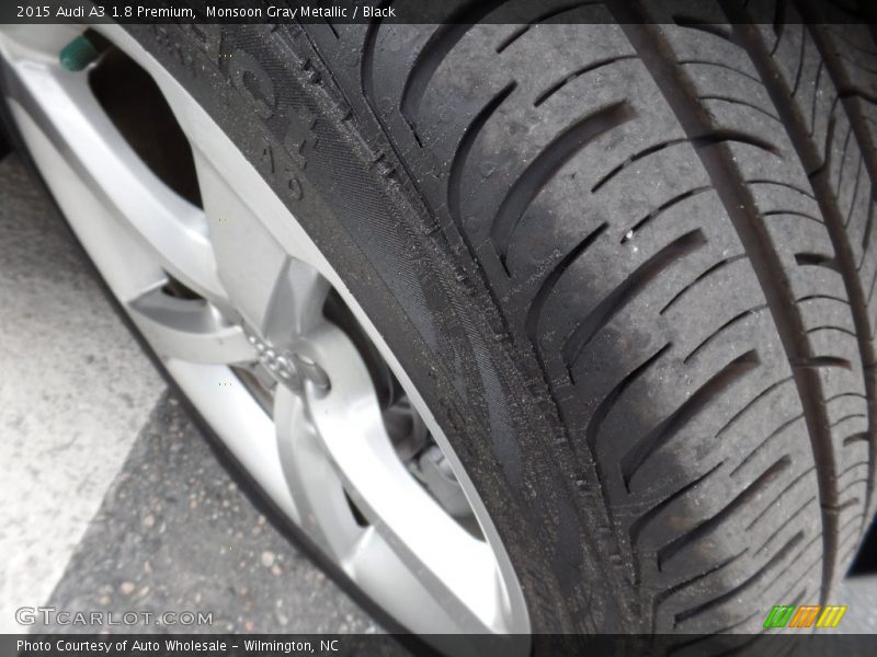 Monsoon Gray Metallic / Black 2015 Audi A3 1.8 Premium