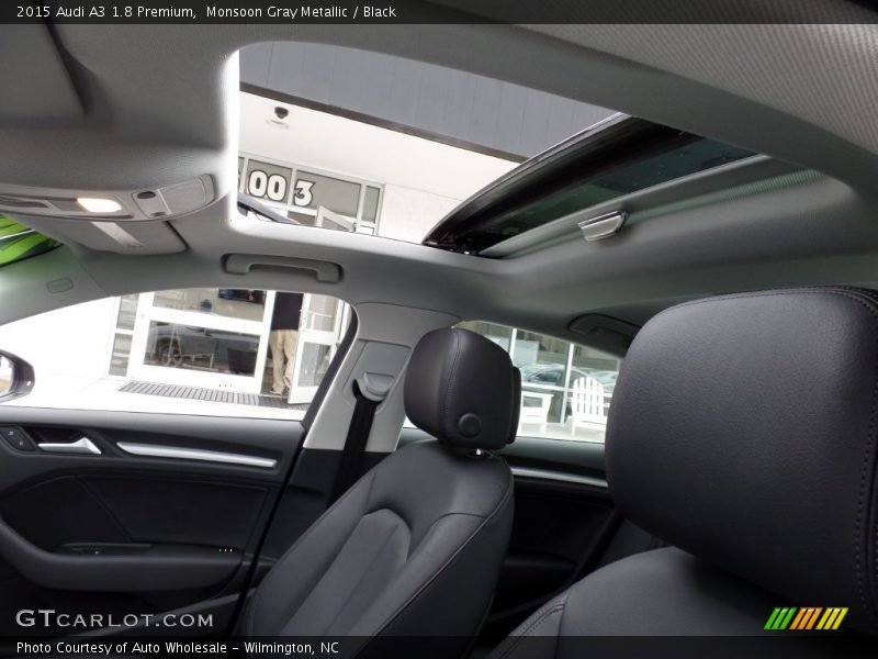 Monsoon Gray Metallic / Black 2015 Audi A3 1.8 Premium