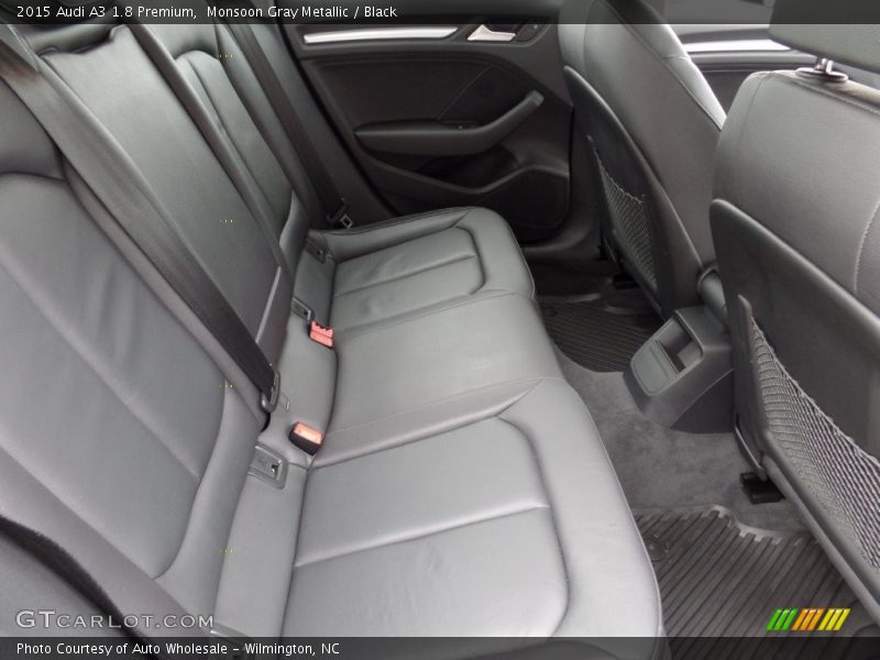 Monsoon Gray Metallic / Black 2015 Audi A3 1.8 Premium