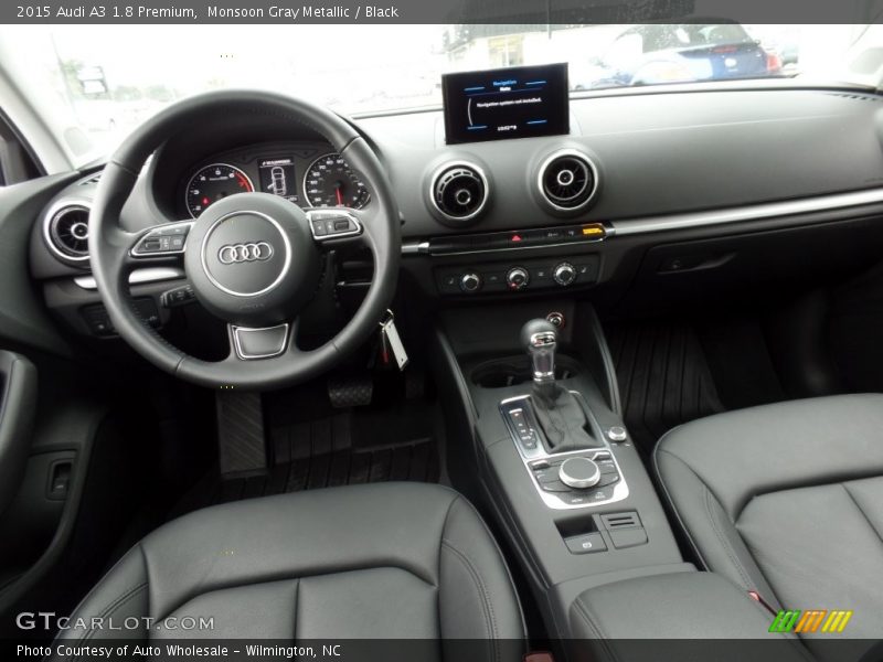 Monsoon Gray Metallic / Black 2015 Audi A3 1.8 Premium