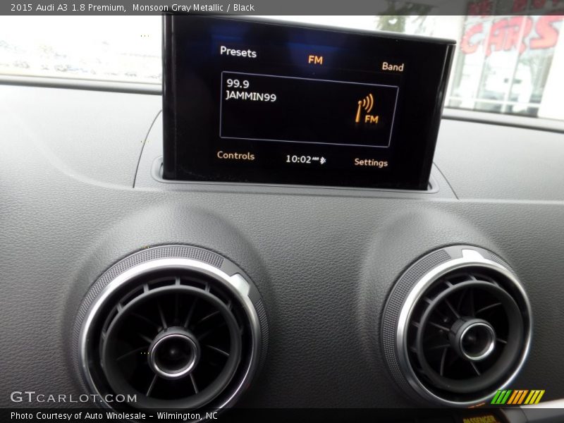 Monsoon Gray Metallic / Black 2015 Audi A3 1.8 Premium