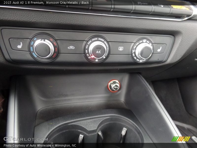 Monsoon Gray Metallic / Black 2015 Audi A3 1.8 Premium