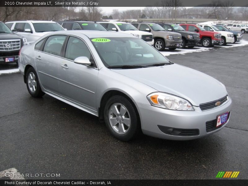 Silver Ice Metallic / Gray 2010 Chevrolet Impala LT