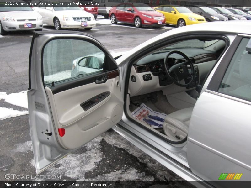 Silver Ice Metallic / Gray 2010 Chevrolet Impala LT