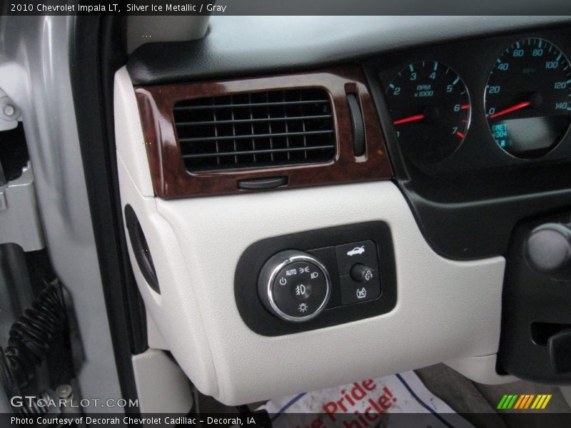 Silver Ice Metallic / Gray 2010 Chevrolet Impala LT