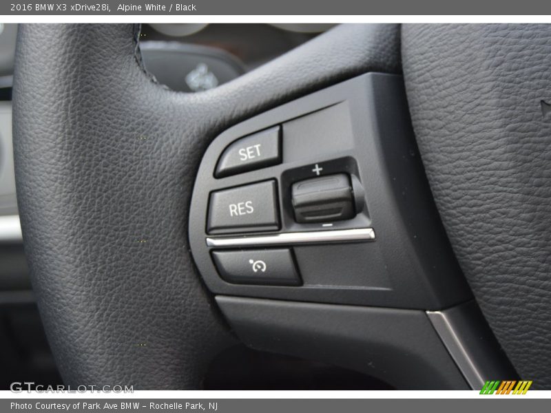 Alpine White / Black 2016 BMW X3 xDrive28i