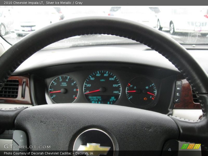 Silver Ice Metallic / Gray 2010 Chevrolet Impala LT