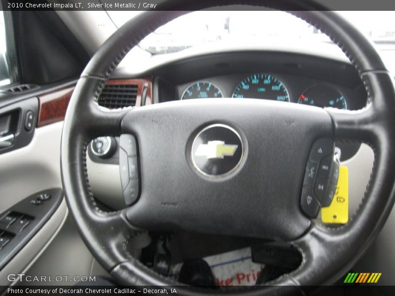 Silver Ice Metallic / Gray 2010 Chevrolet Impala LT