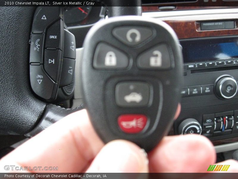 Silver Ice Metallic / Gray 2010 Chevrolet Impala LT