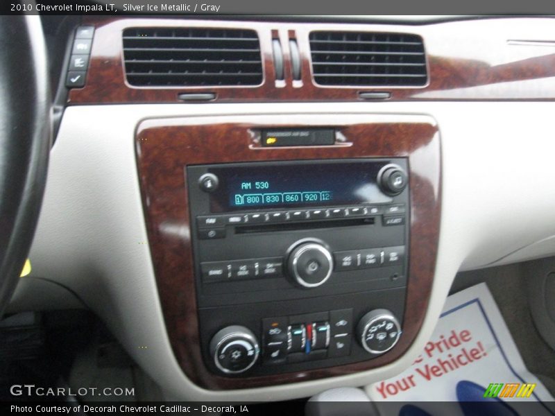 Silver Ice Metallic / Gray 2010 Chevrolet Impala LT