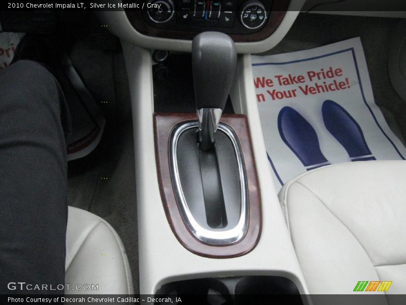 Silver Ice Metallic / Gray 2010 Chevrolet Impala LT