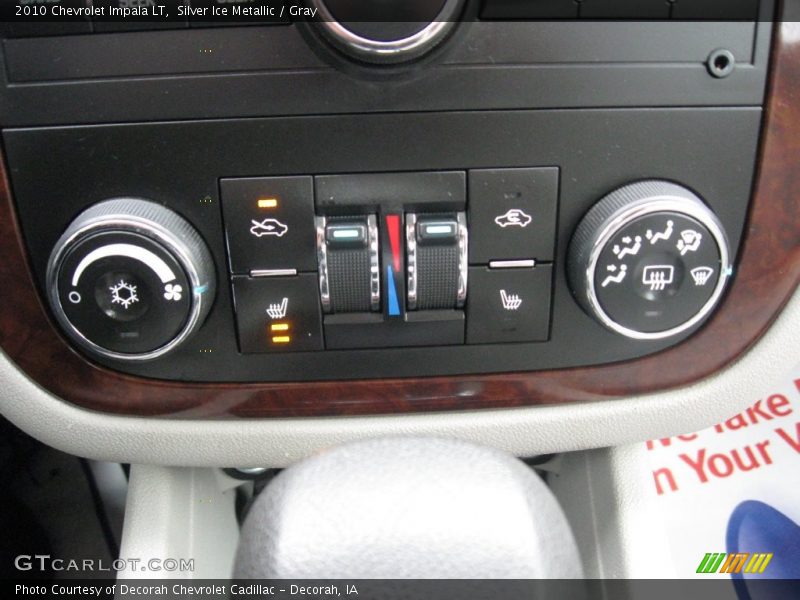 Silver Ice Metallic / Gray 2010 Chevrolet Impala LT
