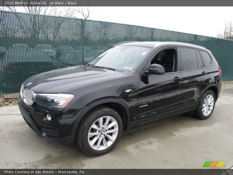 Jet Black / Black 2016 BMW X3 xDrive28i