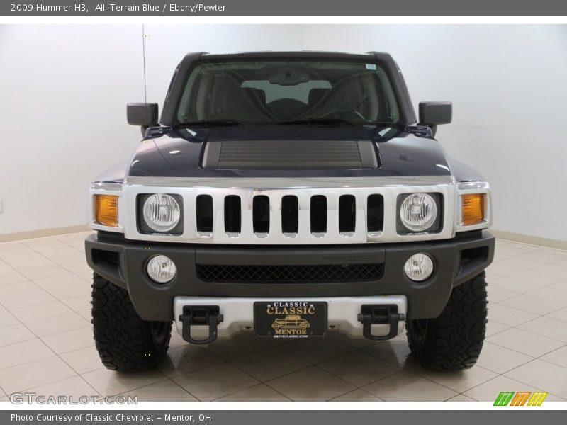 All-Terrain Blue / Ebony/Pewter 2009 Hummer H3