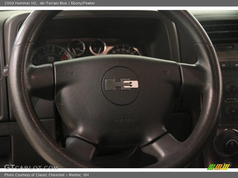All-Terrain Blue / Ebony/Pewter 2009 Hummer H3
