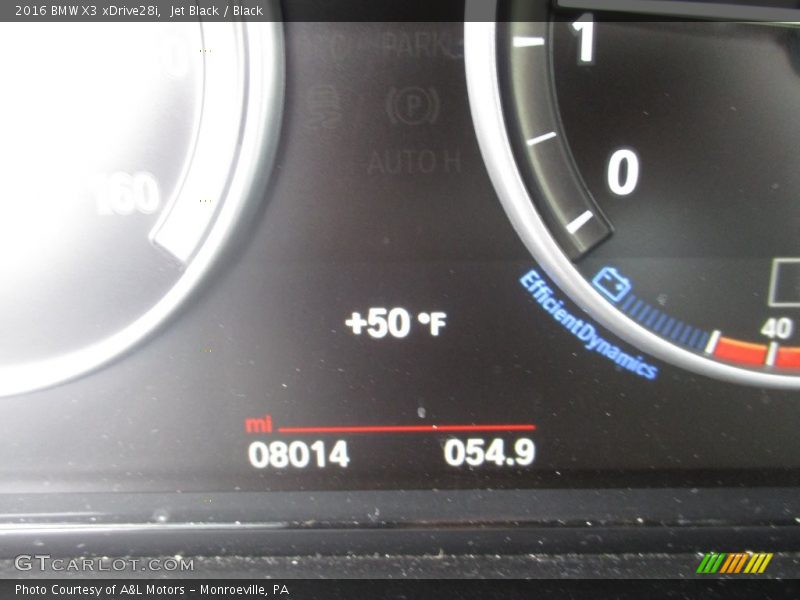 Jet Black / Black 2016 BMW X3 xDrive28i