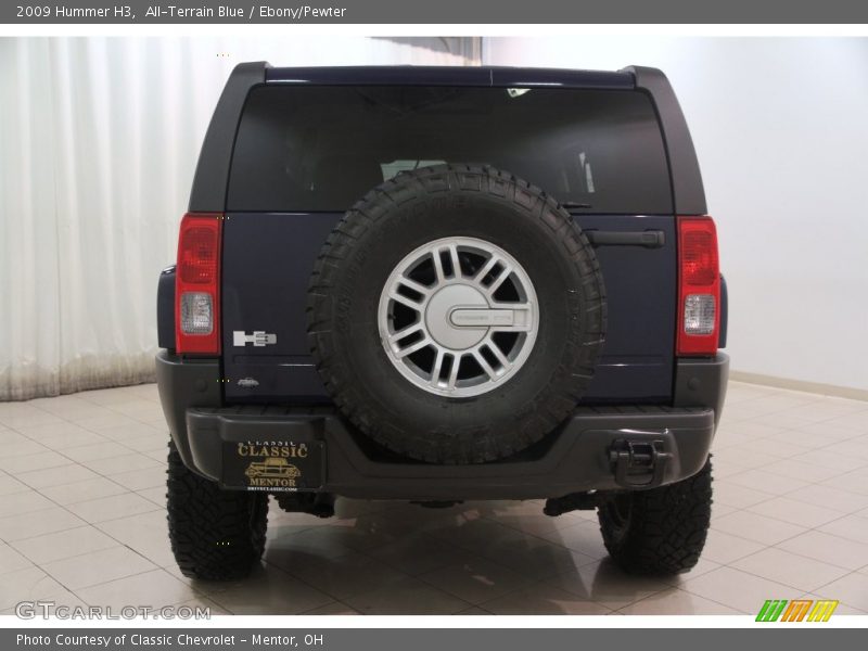 All-Terrain Blue / Ebony/Pewter 2009 Hummer H3