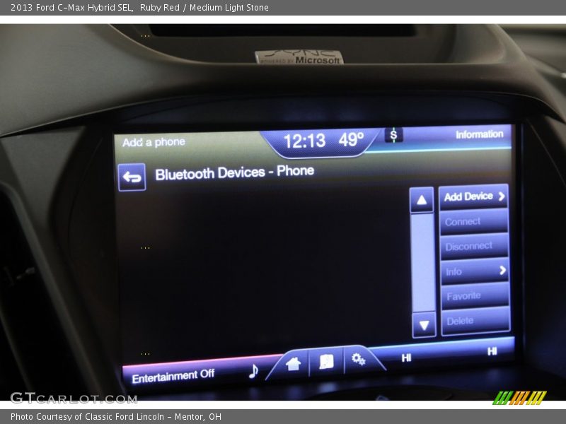 Ruby Red / Medium Light Stone 2013 Ford C-Max Hybrid SEL