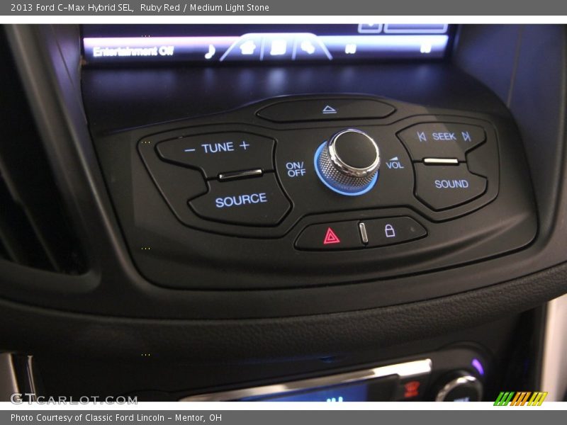 Ruby Red / Medium Light Stone 2013 Ford C-Max Hybrid SEL