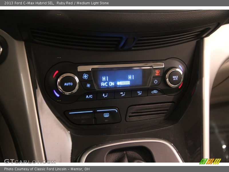 Ruby Red / Medium Light Stone 2013 Ford C-Max Hybrid SEL