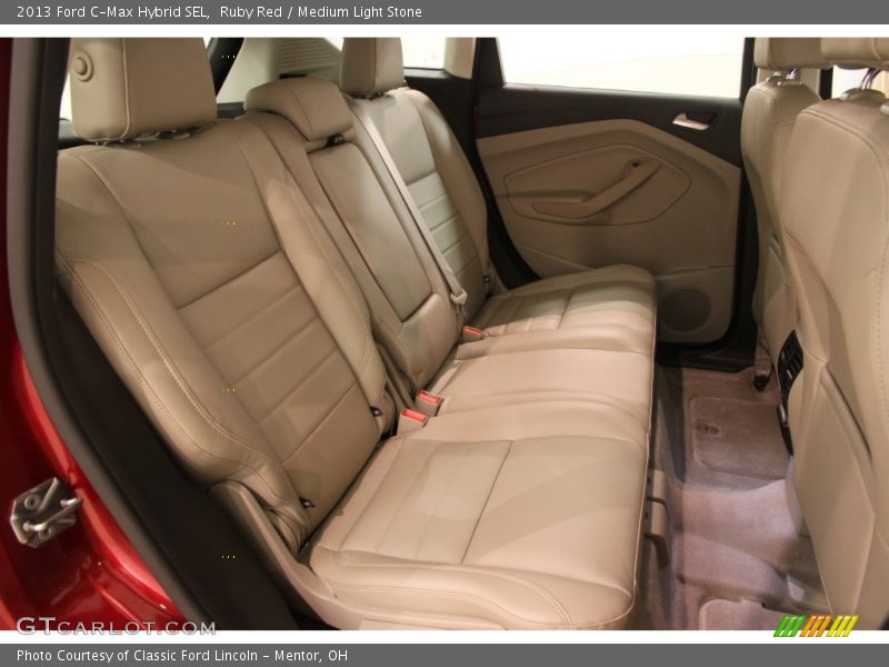 Ruby Red / Medium Light Stone 2013 Ford C-Max Hybrid SEL