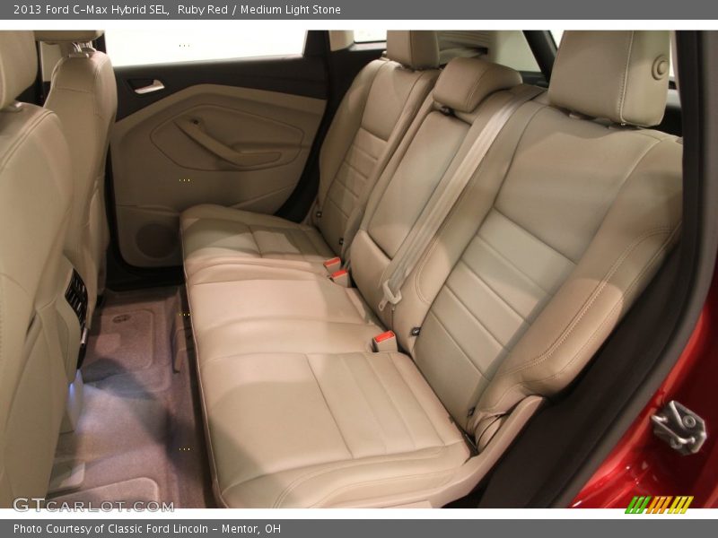 Ruby Red / Medium Light Stone 2013 Ford C-Max Hybrid SEL