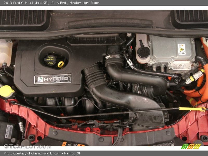 Ruby Red / Medium Light Stone 2013 Ford C-Max Hybrid SEL