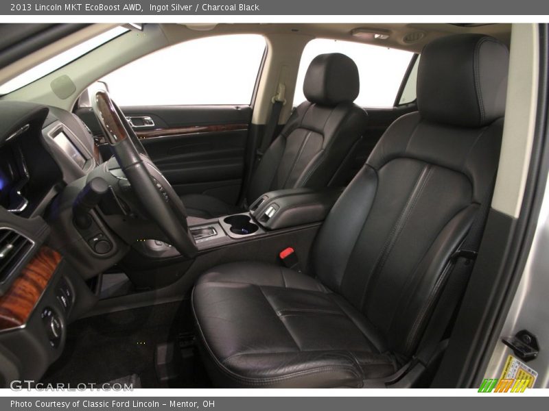 Ingot Silver / Charcoal Black 2013 Lincoln MKT EcoBoost AWD