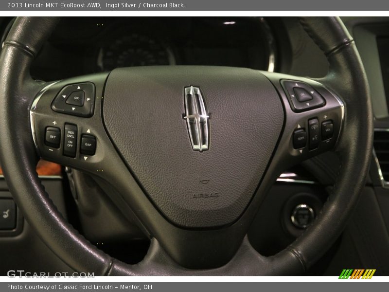 Ingot Silver / Charcoal Black 2013 Lincoln MKT EcoBoost AWD