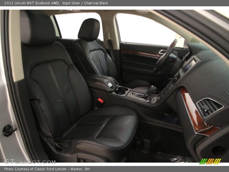 Ingot Silver / Charcoal Black 2013 Lincoln MKT EcoBoost AWD