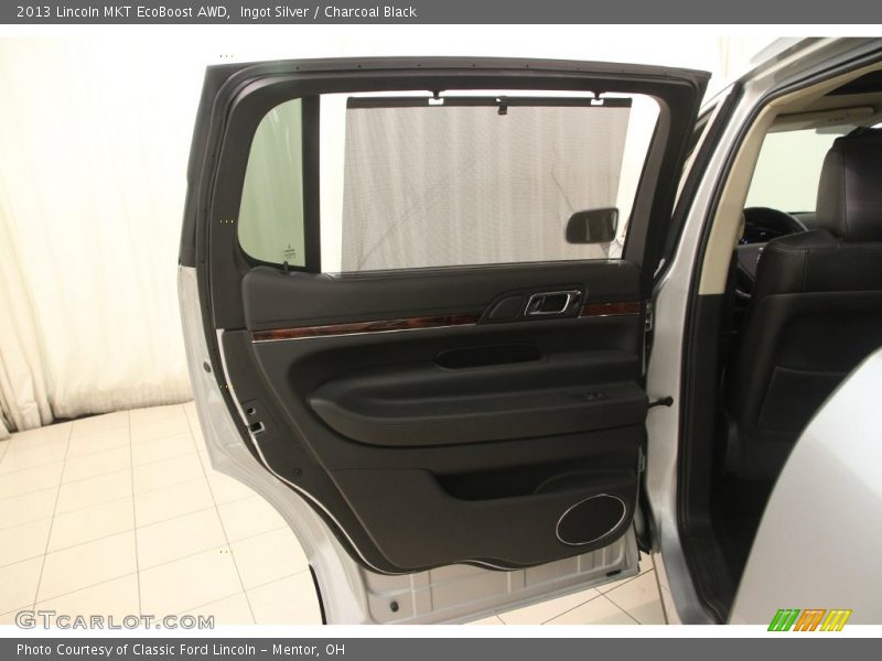 Ingot Silver / Charcoal Black 2013 Lincoln MKT EcoBoost AWD