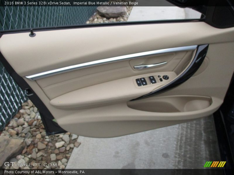 Imperial Blue Metallic / Venetian Beige 2016 BMW 3 Series 328i xDrive Sedan