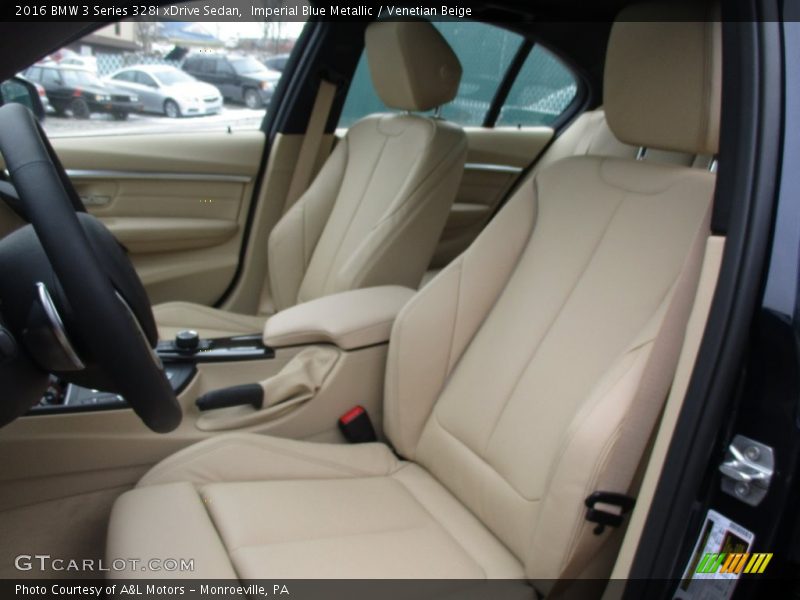 Imperial Blue Metallic / Venetian Beige 2016 BMW 3 Series 328i xDrive Sedan