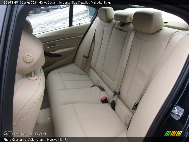 Imperial Blue Metallic / Venetian Beige 2016 BMW 3 Series 328i xDrive Sedan