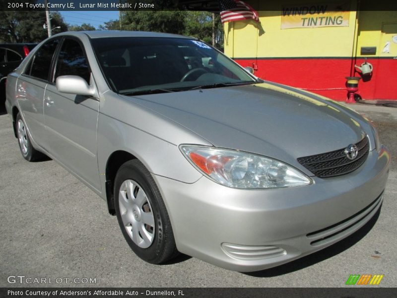 Lunar Mist Metallic / Stone 2004 Toyota Camry LE